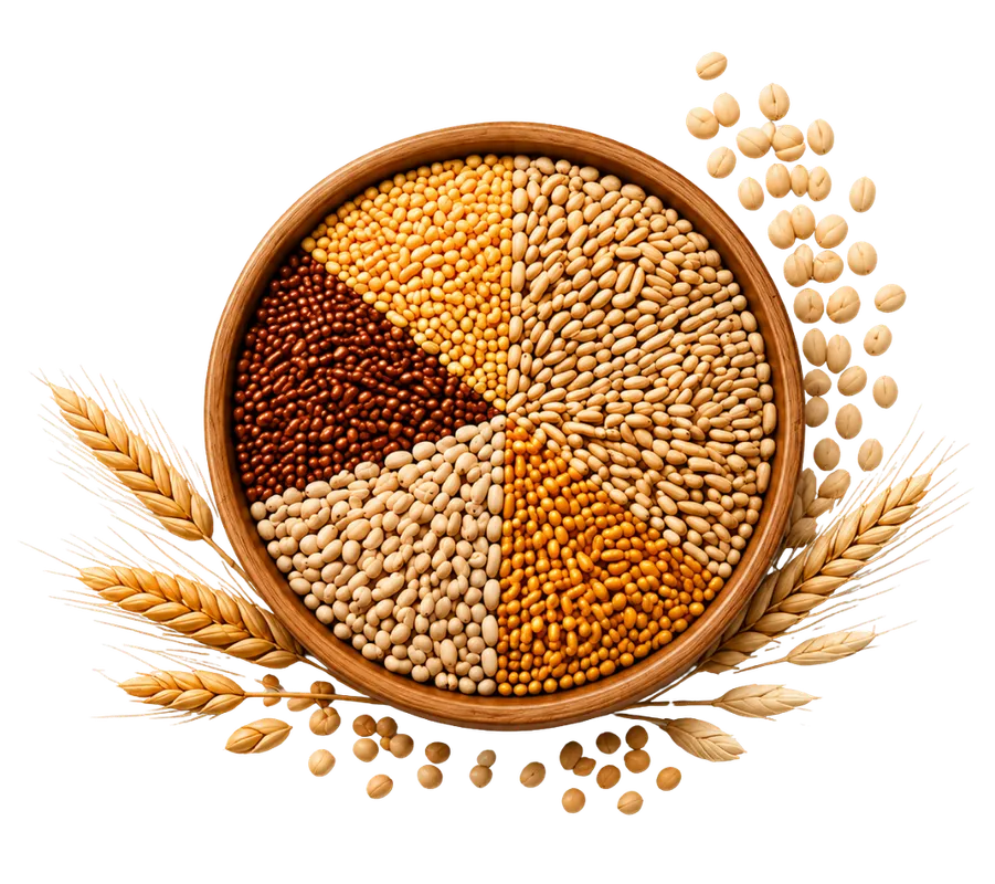 Multigrain seeds bowl